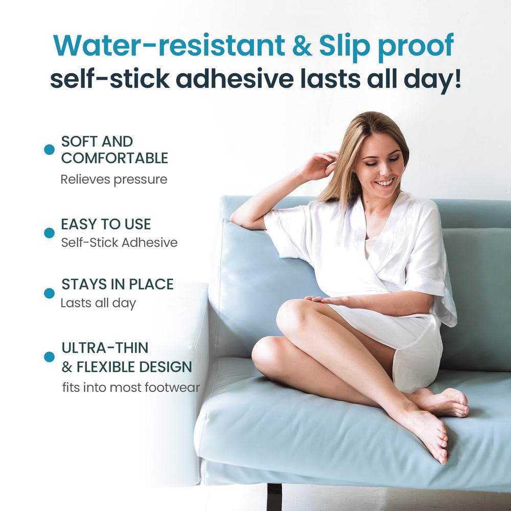 Kimihome water-resistant bunion cushions help feet stay dry during activity