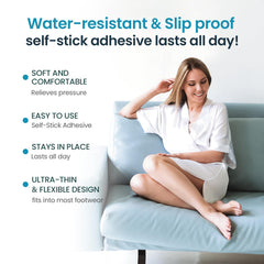 Kimihome water-resistant bunion cushions help feet stay dry during activity