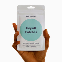Kind Patches being applied on skin for easy daily use