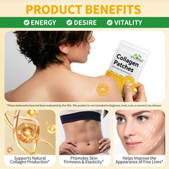Kinde Patch Collagen Patches on cheek area for firmer, radiant look