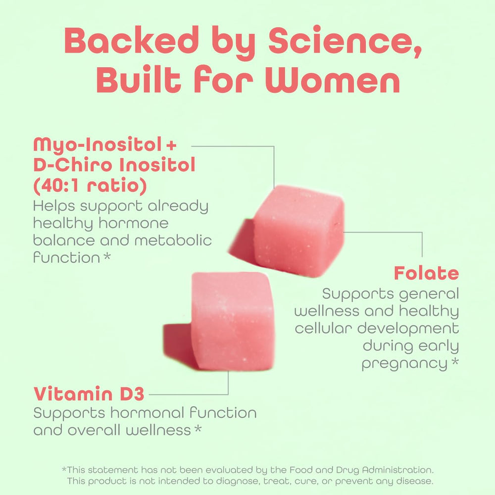 Kindnature folate-inclusive inositol blend highlighting convenience