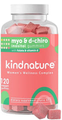 Kindnature Myo-Inositol Gummies bottle for easy daily supplementation