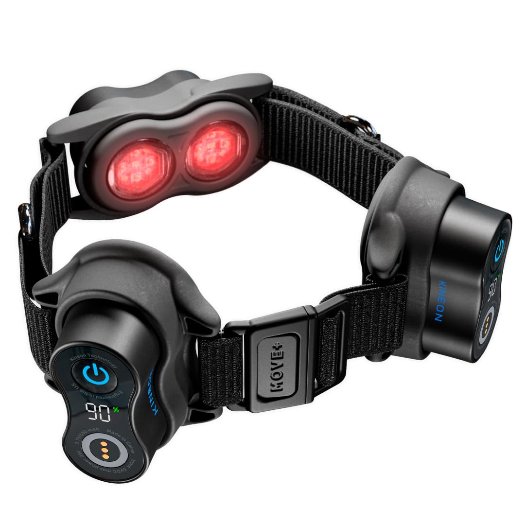 Kineon Move+ Pro wearable red light wrap positioned on the arm for targeted energy