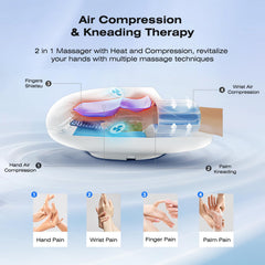 Kingjoy adjustable airbag and wrist strap fit for different sizes.