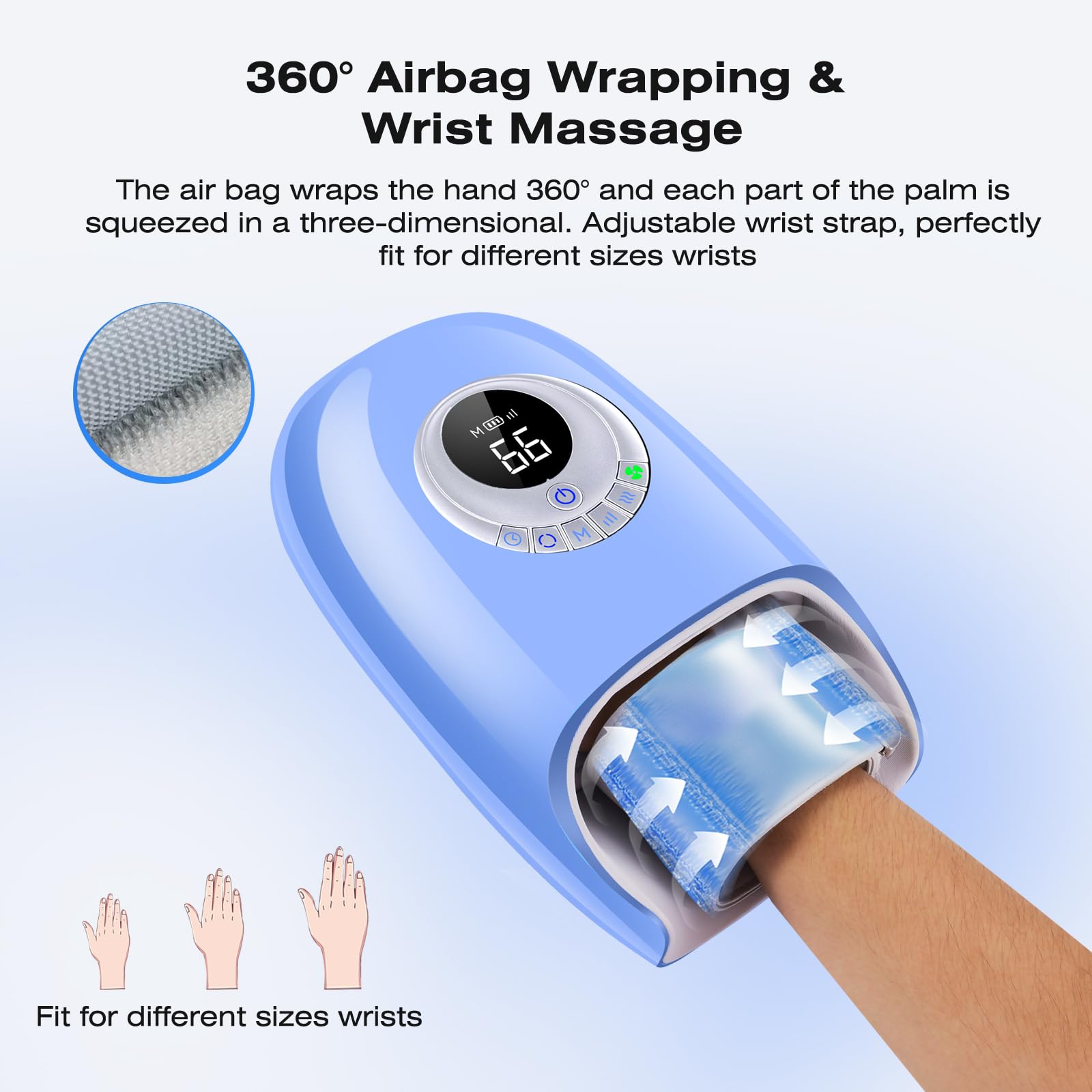 Kingjoy heating options speed up warm-up and circulation.