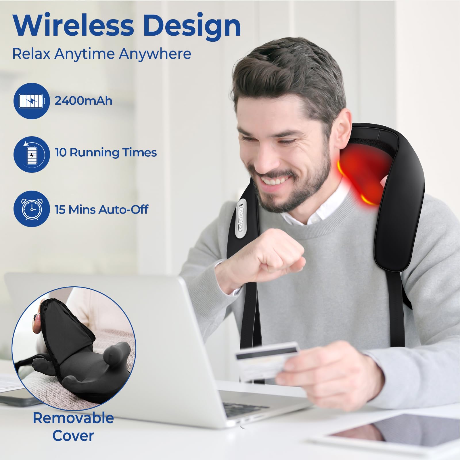 KingPavonini includes a 2400mAh battery for multiple sessions.