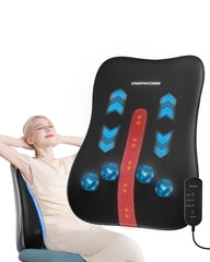 KingPavonini back massager with full-back coverage for comprehensive comfort