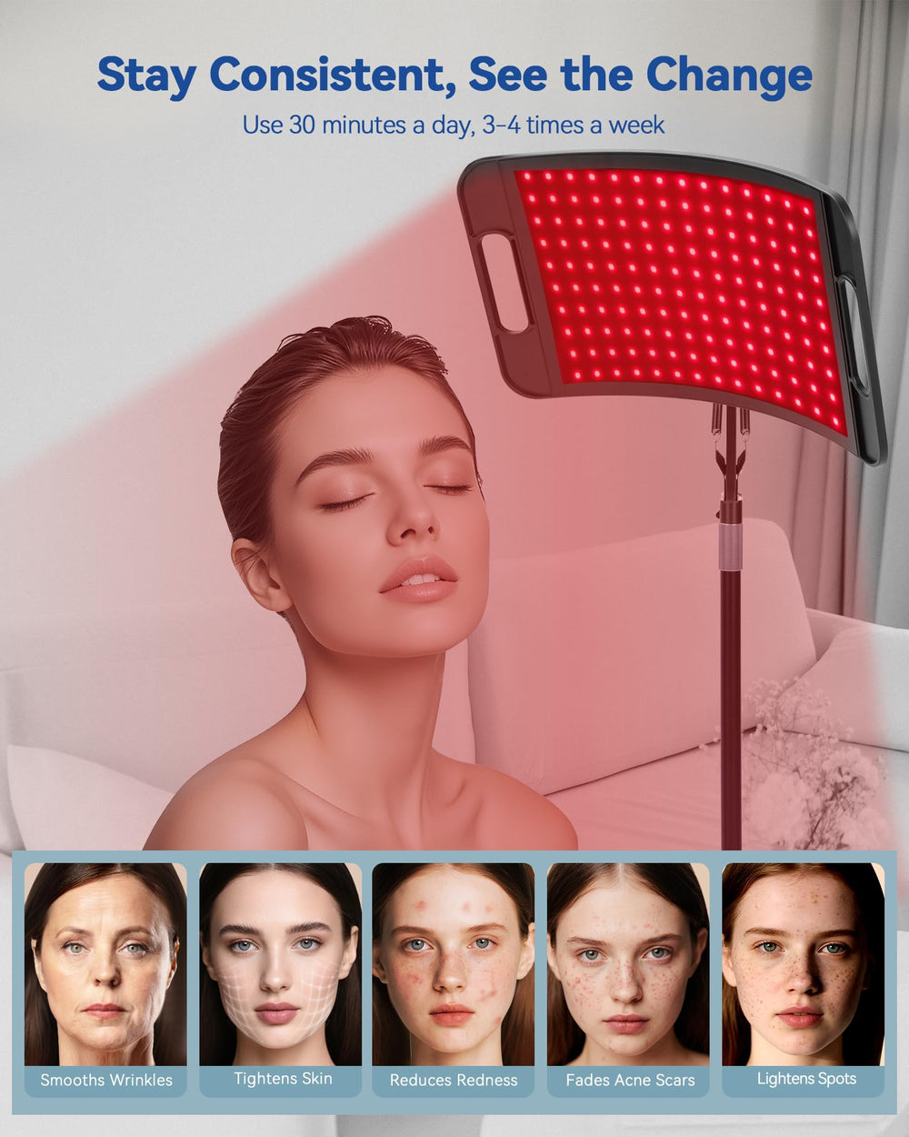 KingPavonini panel designed for face and body use with smoother appearance.