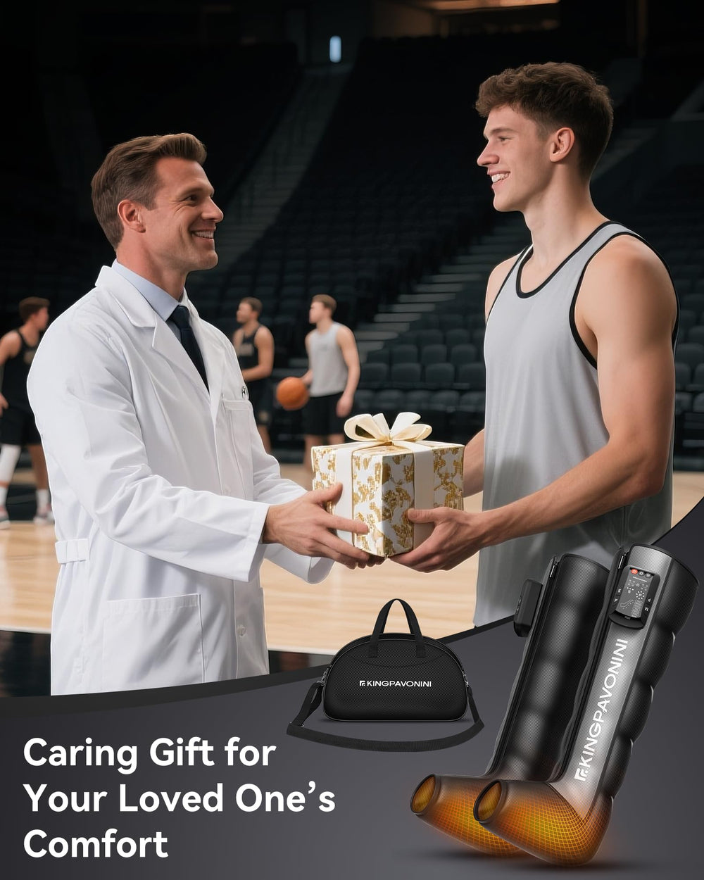 KingPavonini travel carry bag keeps recovery gear organized on the go.