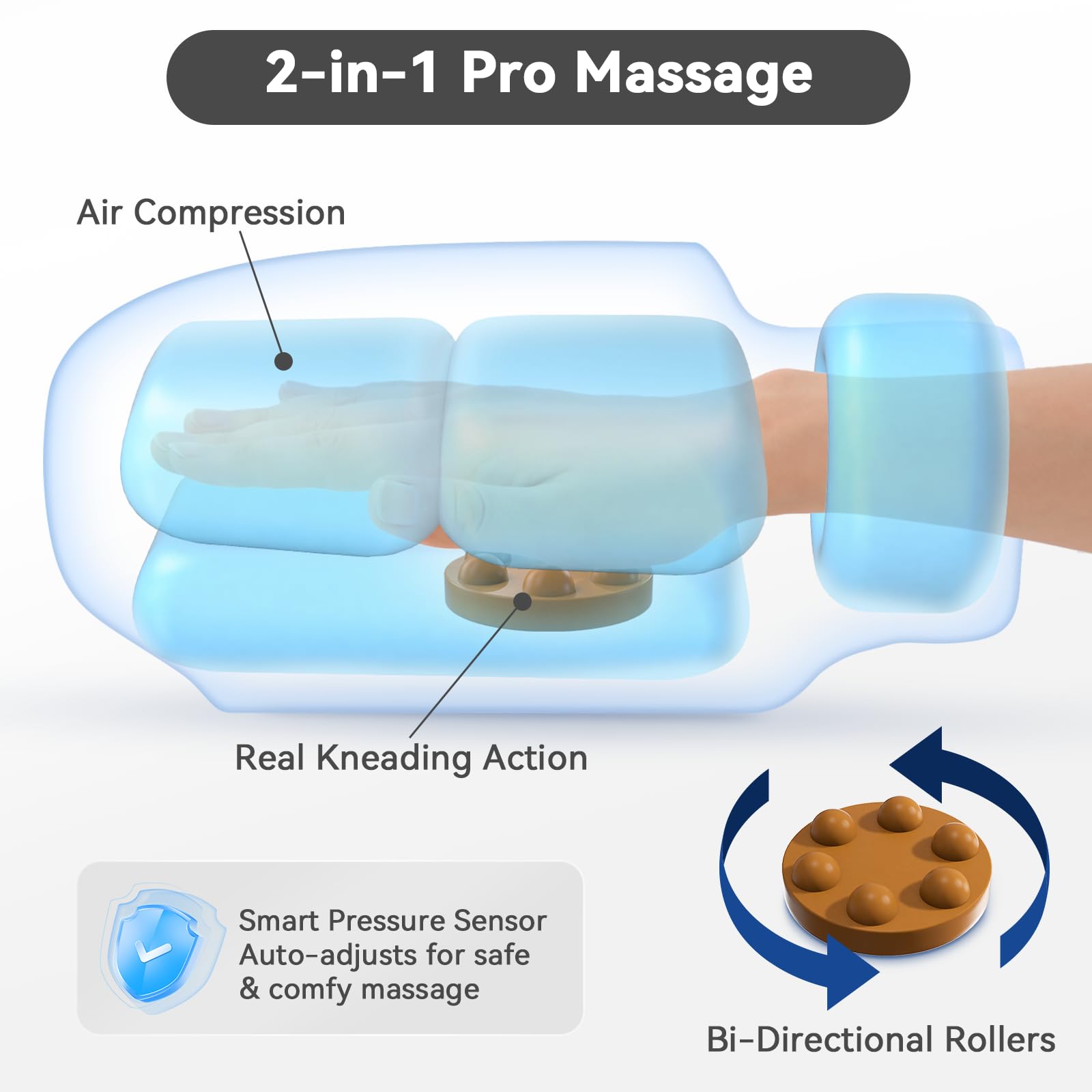 KingPavonini wrist heat and compression for carpal tunnel comfort and wrist relaxation.