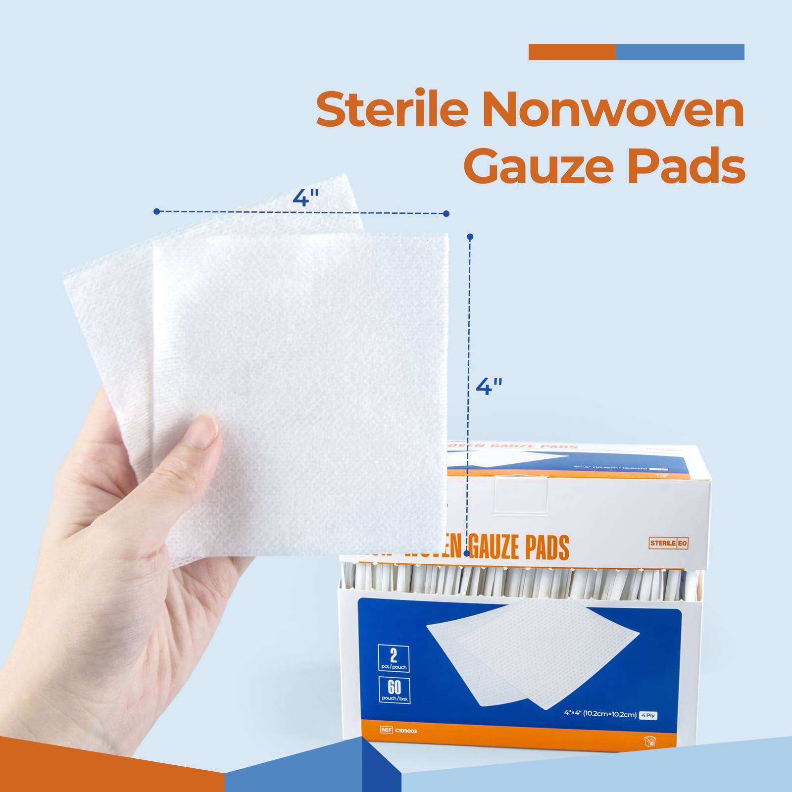 Kingstar gasa de absorción superior, suave al tacto para cubrir lesiones.