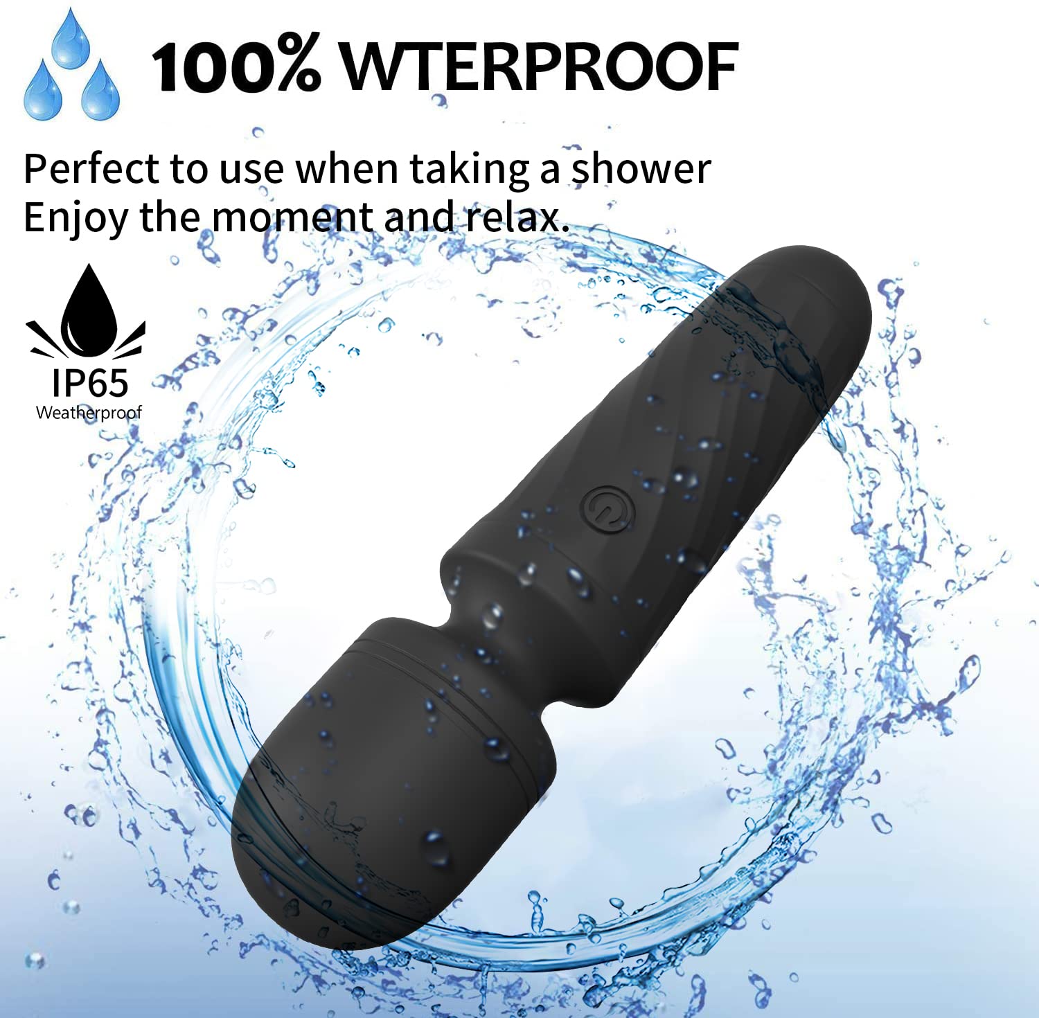 Kingwand handheld massager compact design ideal for travel and on the go use