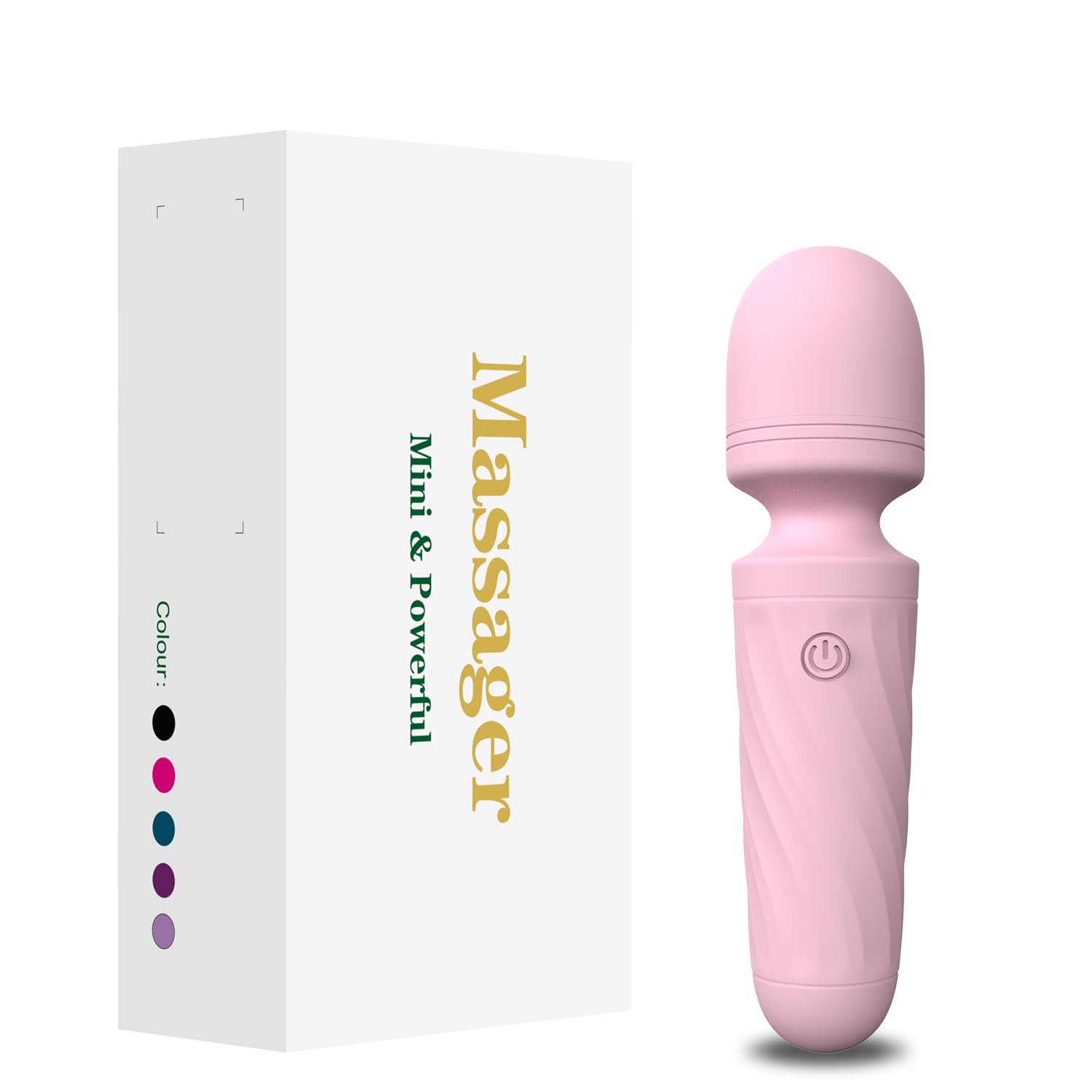 KINGWAND handheld massager waterproof for versatile use at home or on the go.