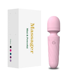 KINGWAND handheld massager waterproof for versatile use at home or on the go.