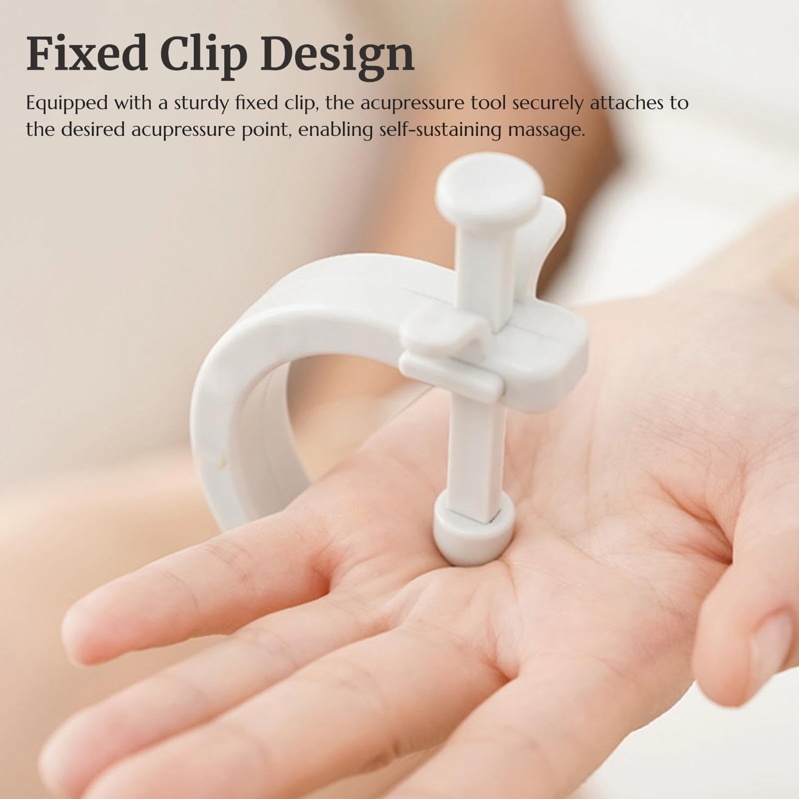 KINTEGOOD adjustable acupressure tool focusing on hands for tension release.