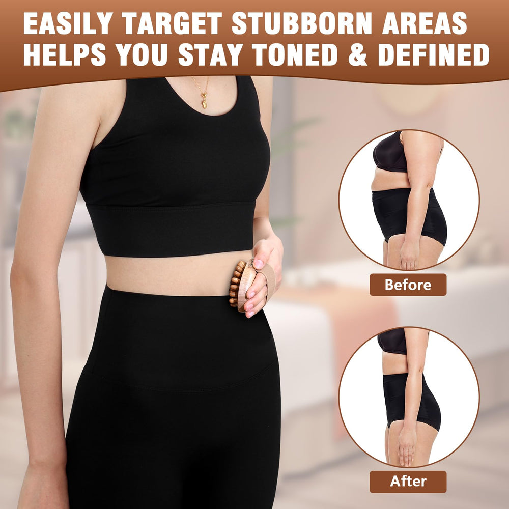 KintKita wood body sculpting tools for full-body toning and shaping