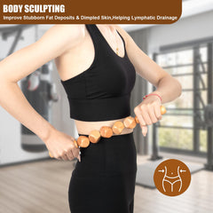 KintKita Cubed Roller Stick supports contouring on thighs, waist, and hips.