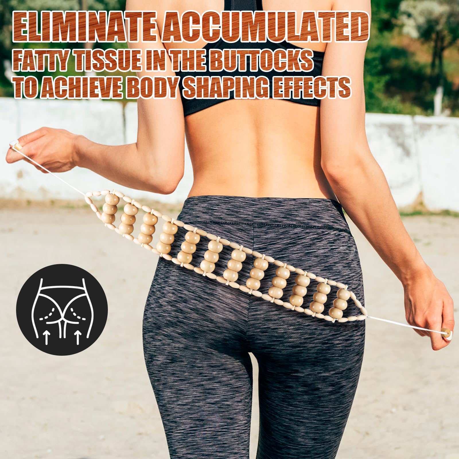 KintKita wood therapy tool neck massage for stiffness relief