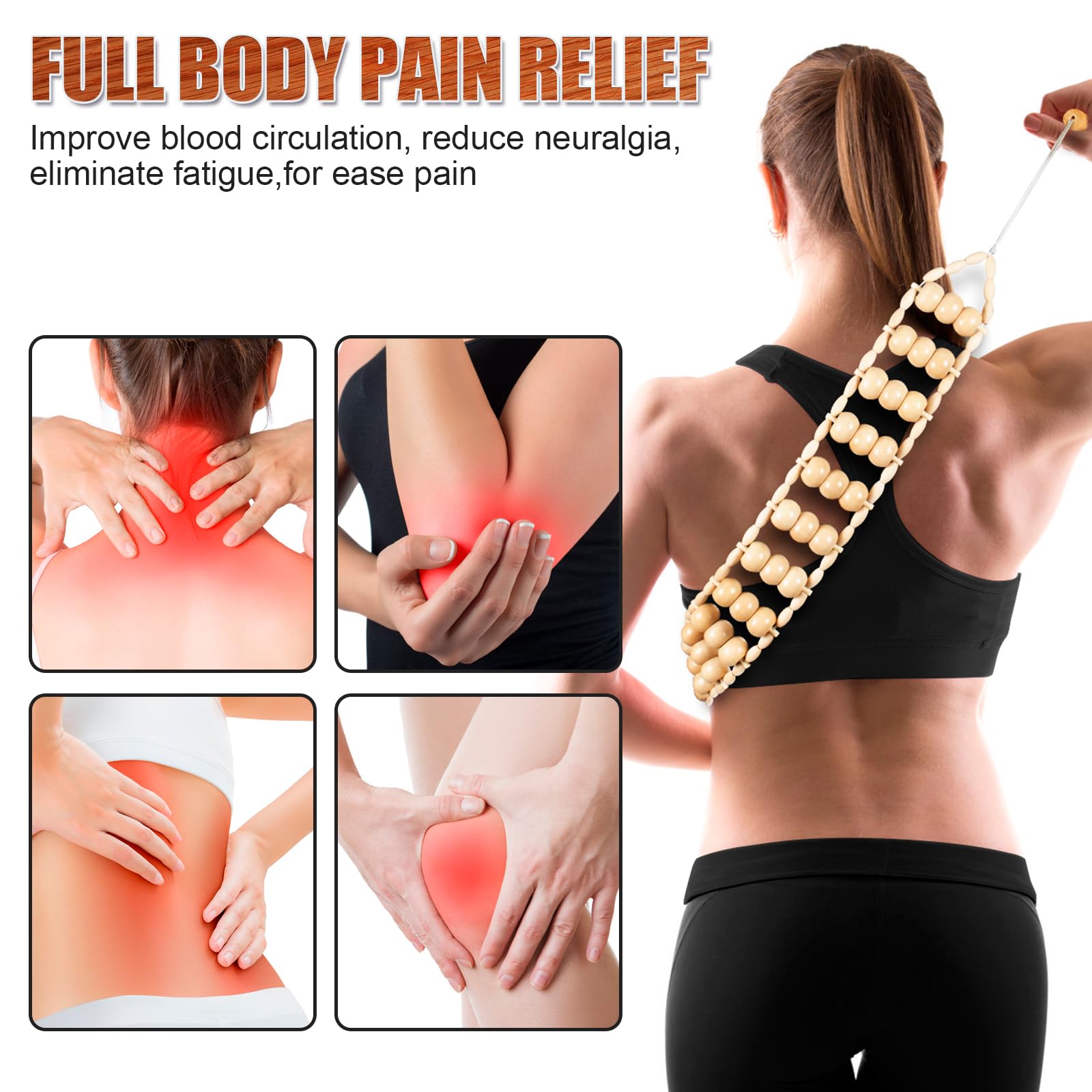 KintKita wood therapy tool easing shoulder tension