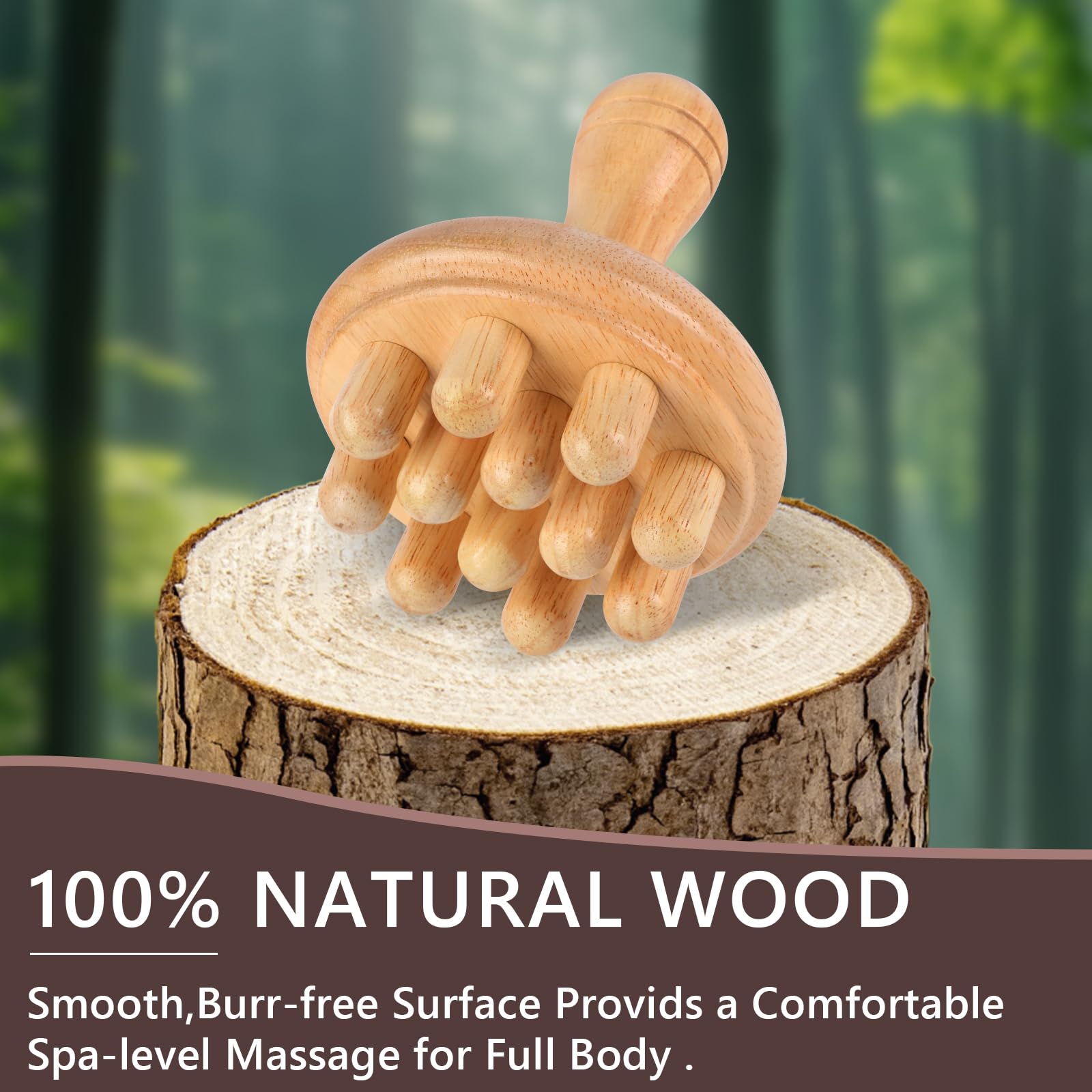 KintKita wood therapy tools home spa relaxation for quick self care.