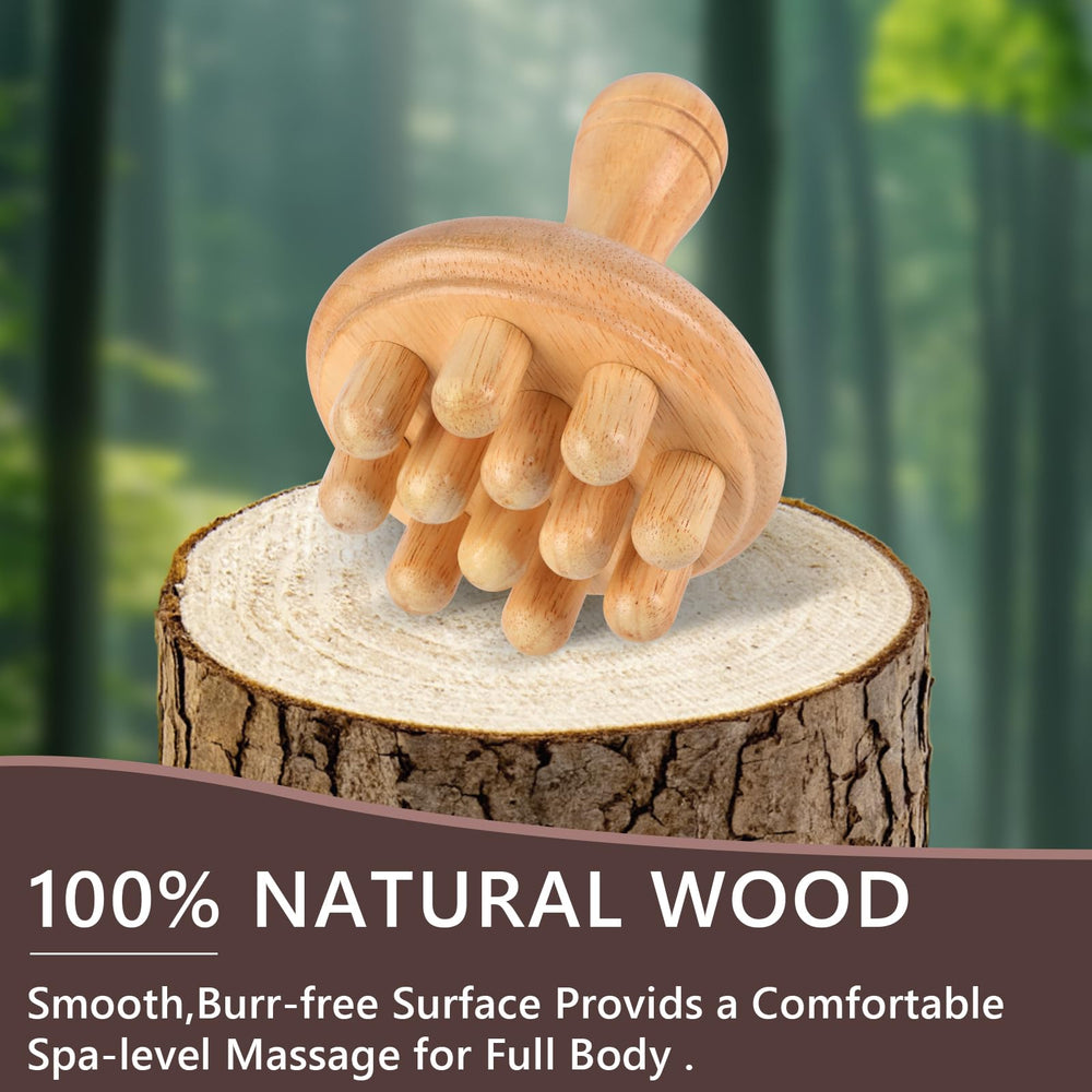 KintKita wood therapy tools home spa relaxation for quick self care.