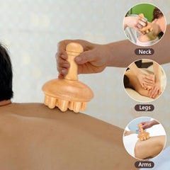 KintKita wood therapy tools trigger point balls release fascia and ease muscle tension.