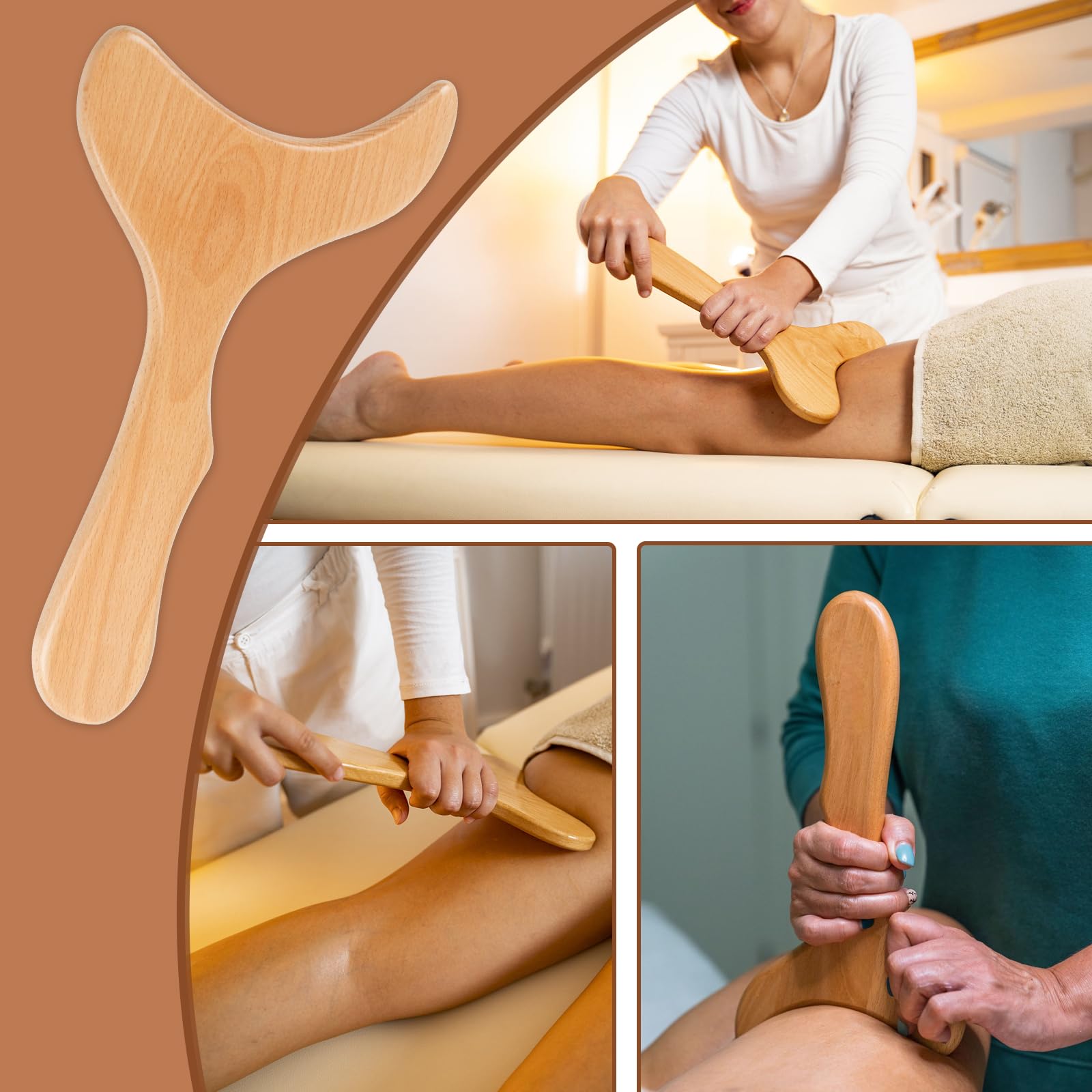KintKita wooden roller rope for dynamic self-massage sessions