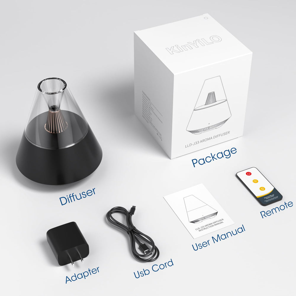 KinYiLO diffuser packaged as a gift-ready wellness item