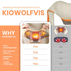 KIOWOLFVIS brushless motor close-up highlighting quiet operation