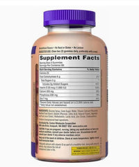 Kirkland calcium gummies close-up, tasty adult chewable with vitamin D3.