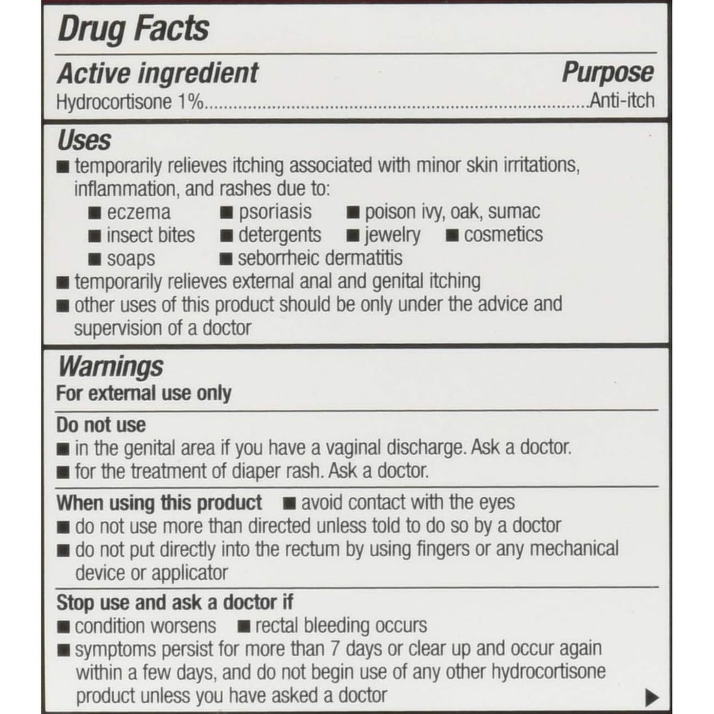 Kirkland 4-pack packaging for convenient at home itch relief