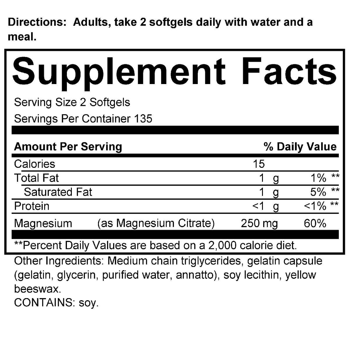 Kirkland Magnesium Citrate softgels two-pack lifestyle scene in kitchen