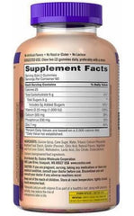 Kirkland Signature calcium gummies bottle with label, 120-count supply.