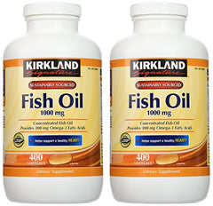 Kirkland softgels close-up showing easy daily omega-3 intake