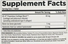 Kirkland Triple Action joint health capsule close-up emphasizing cartilage comfort