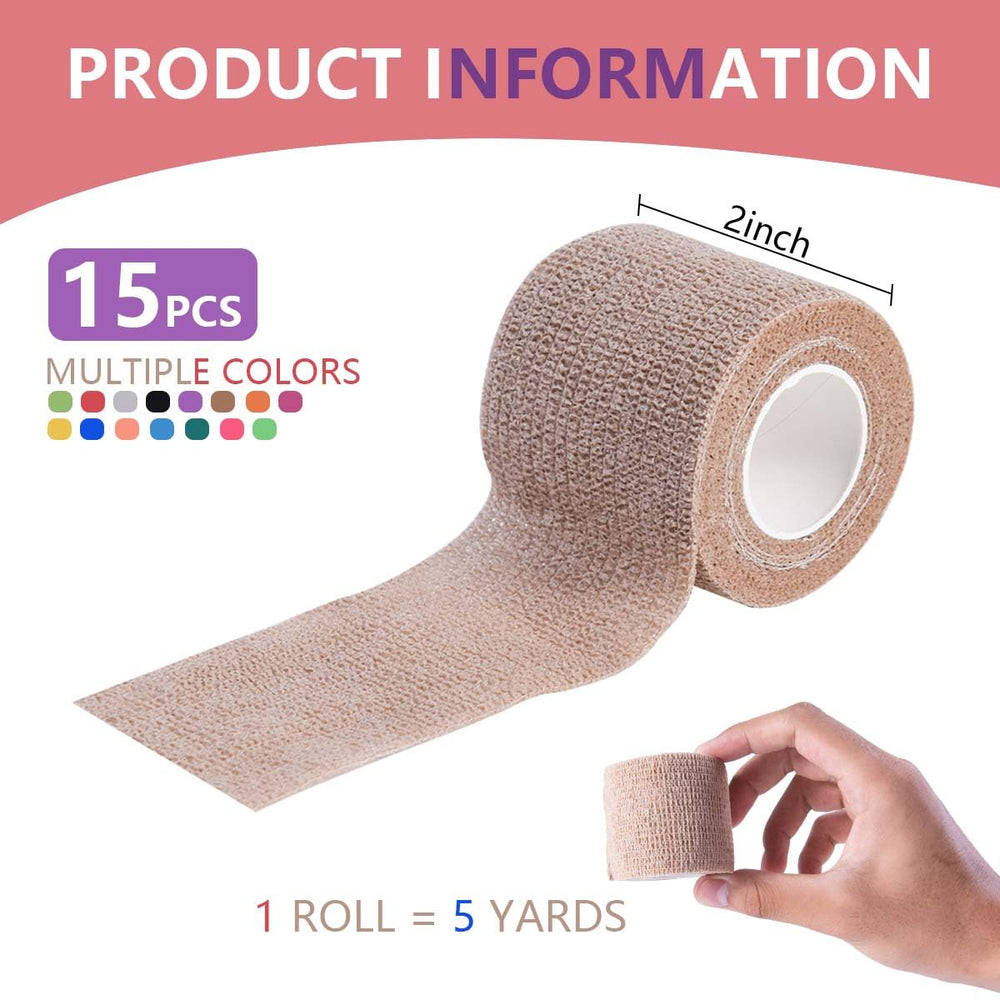 KISEER rollos-vendaje-cohesivo para articulaciones, ajuste seguro