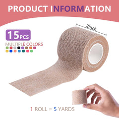 KISEER rollos-vendaje-cohesivo para articulaciones, ajuste seguro