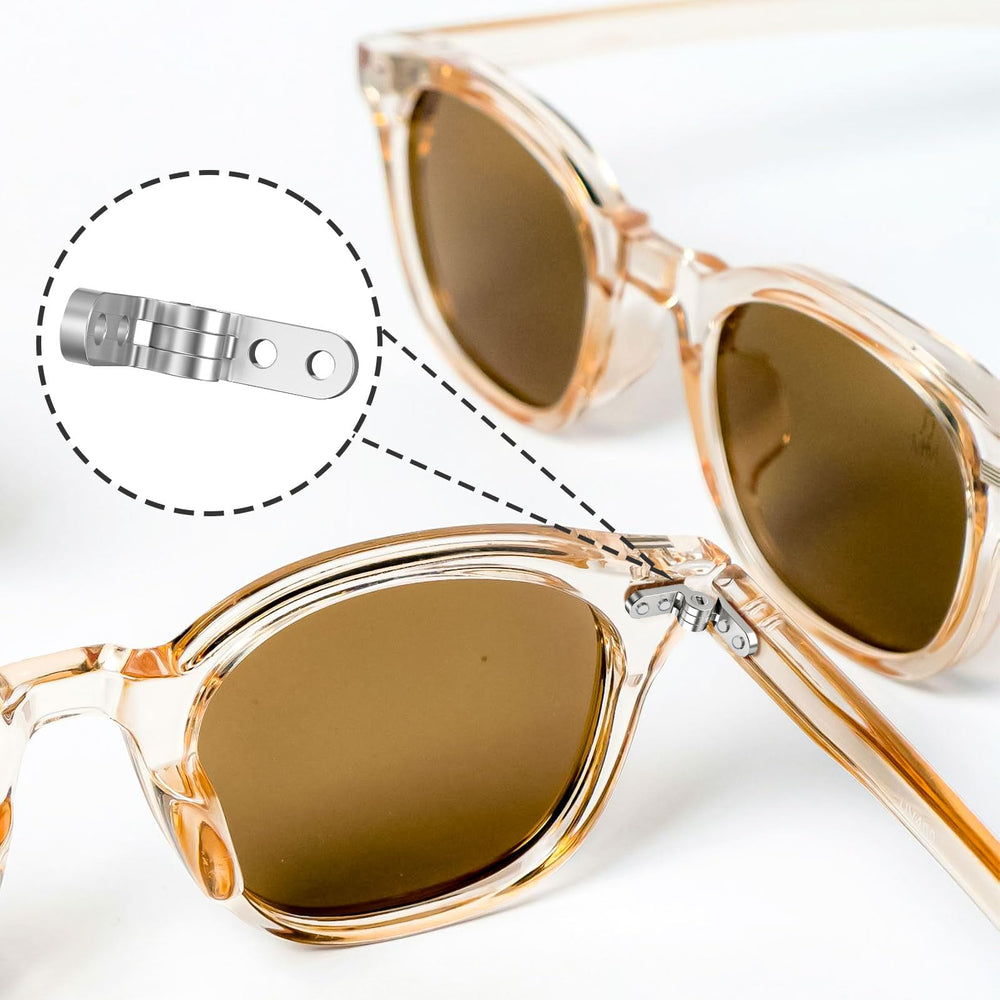 KishYa eyeglass hinge universal-compatibility, fits many frames.