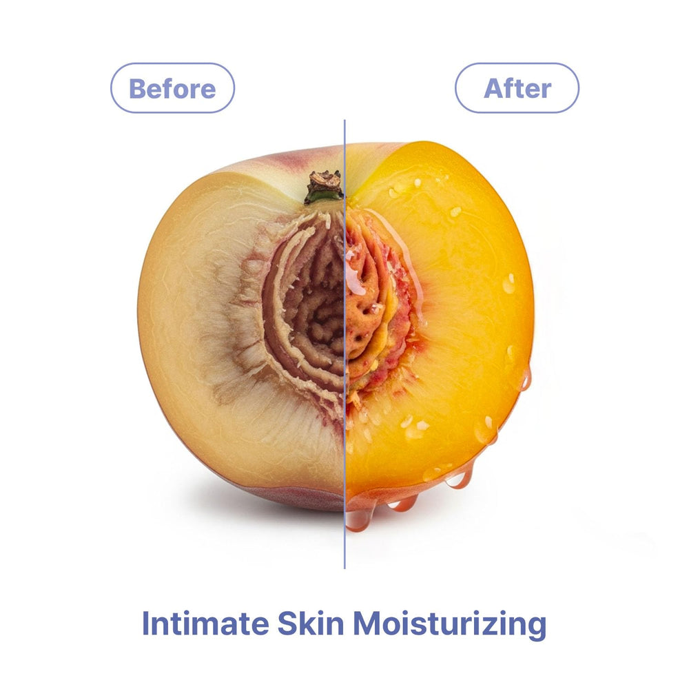 Kissbea applicator-free administration scene emphasizing easy night-time use.