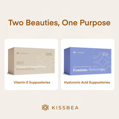 Kissbea natural vitamin E ingredients: coconut oil, shea butter, and squalane.