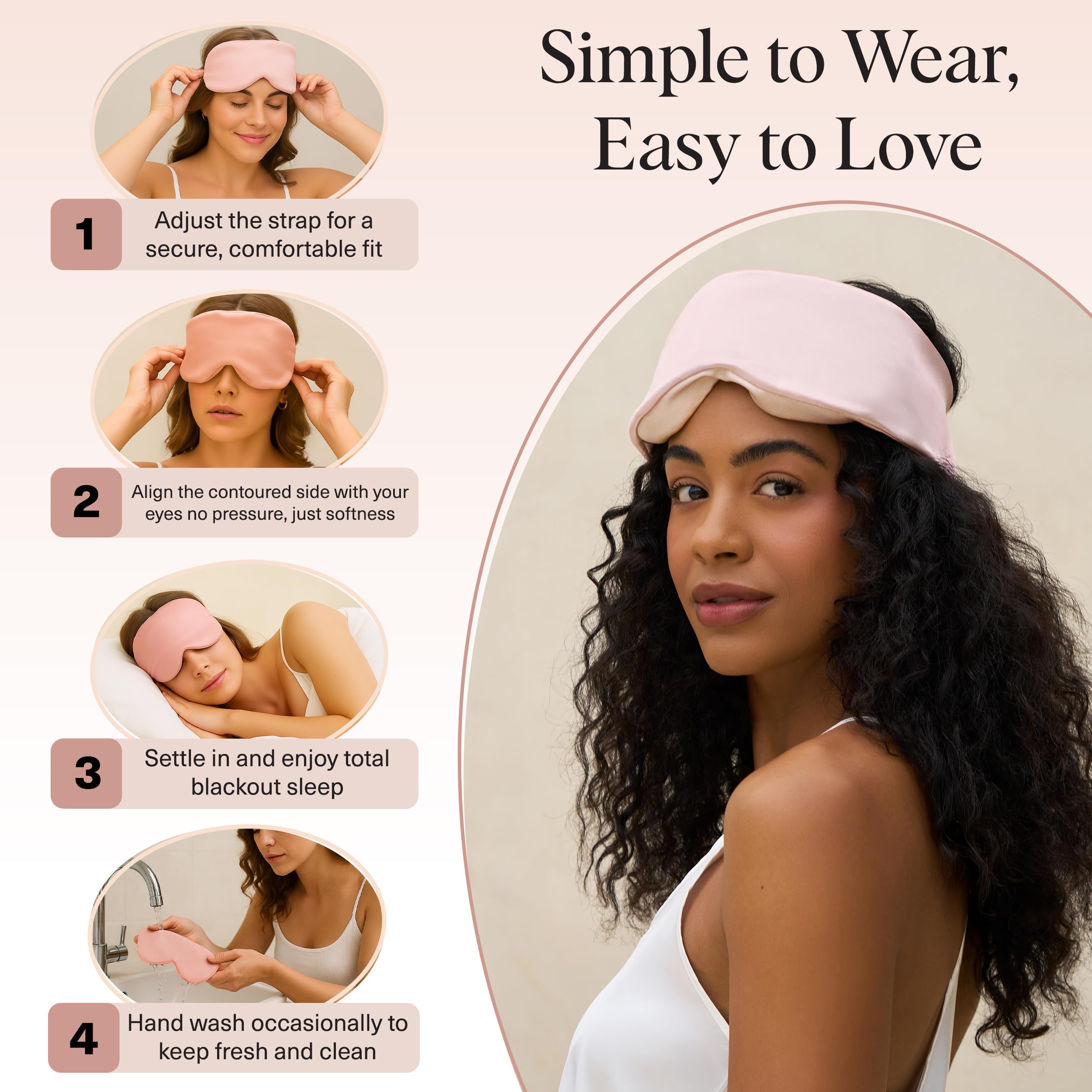 Kitsch satin-soft finish feels gentle on skin and lashes.