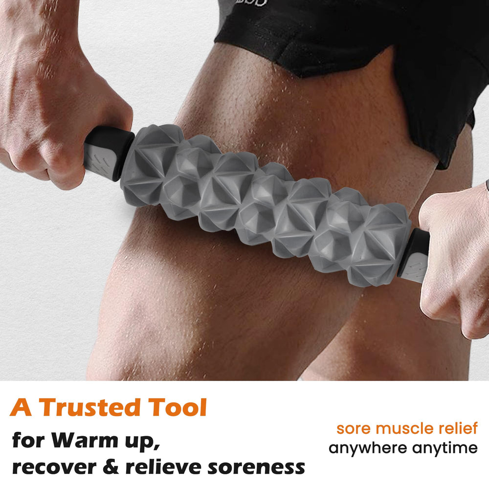 KITWILD Muscle Roller Stick length fits bags and travel, 45 cm.