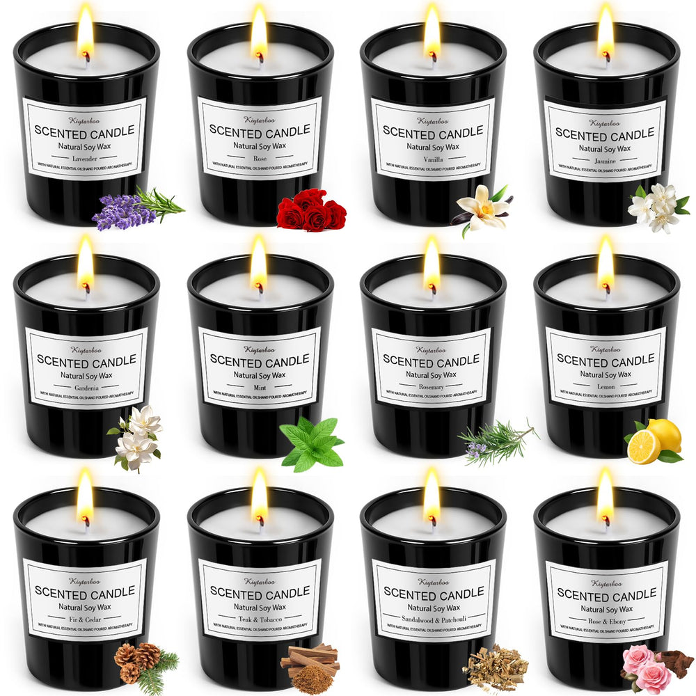 KIYTARBOO 12-pack gift-set box shown for home ambiance and gifting.