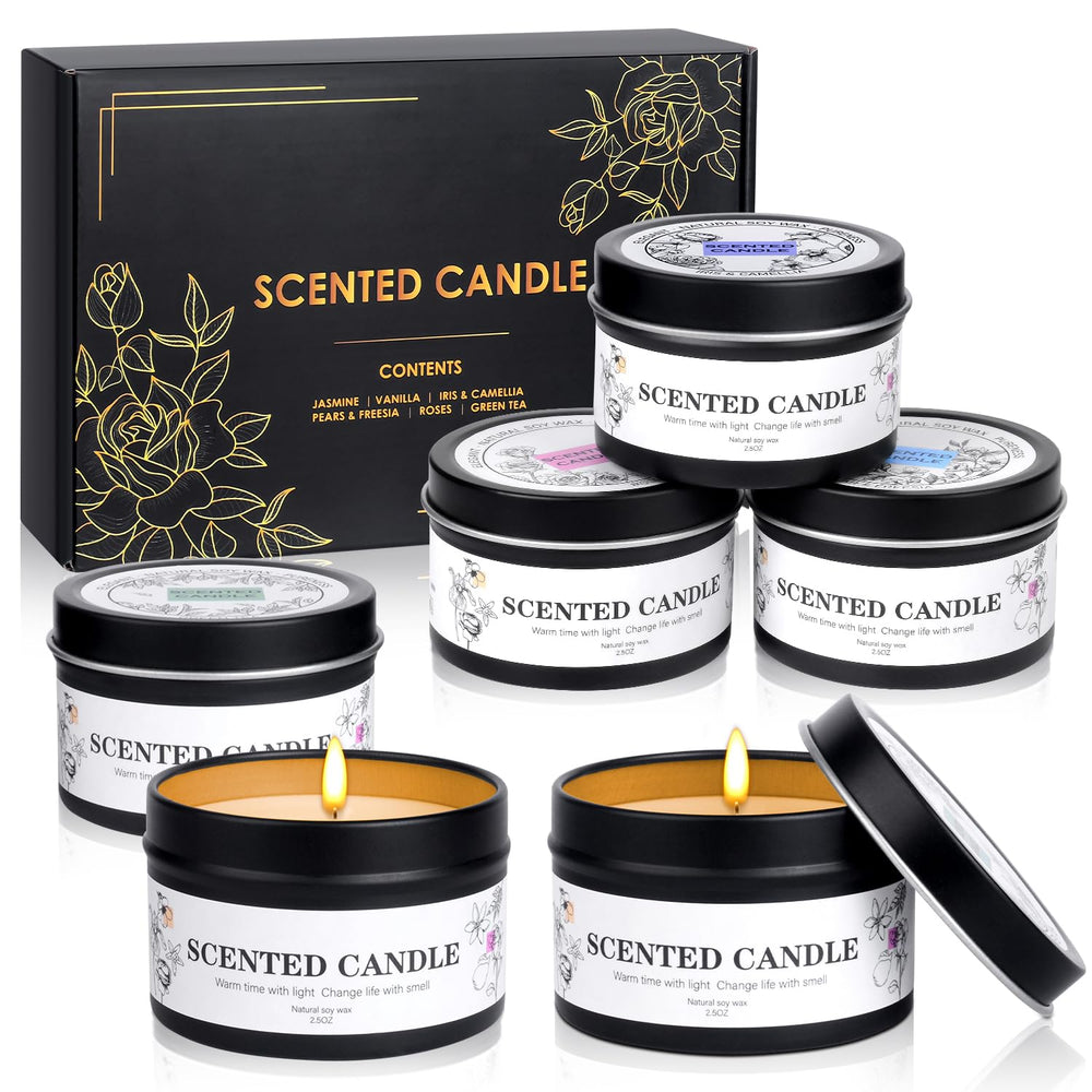 KIYTARBOO Iris & Camellia candle for a calming ambiance