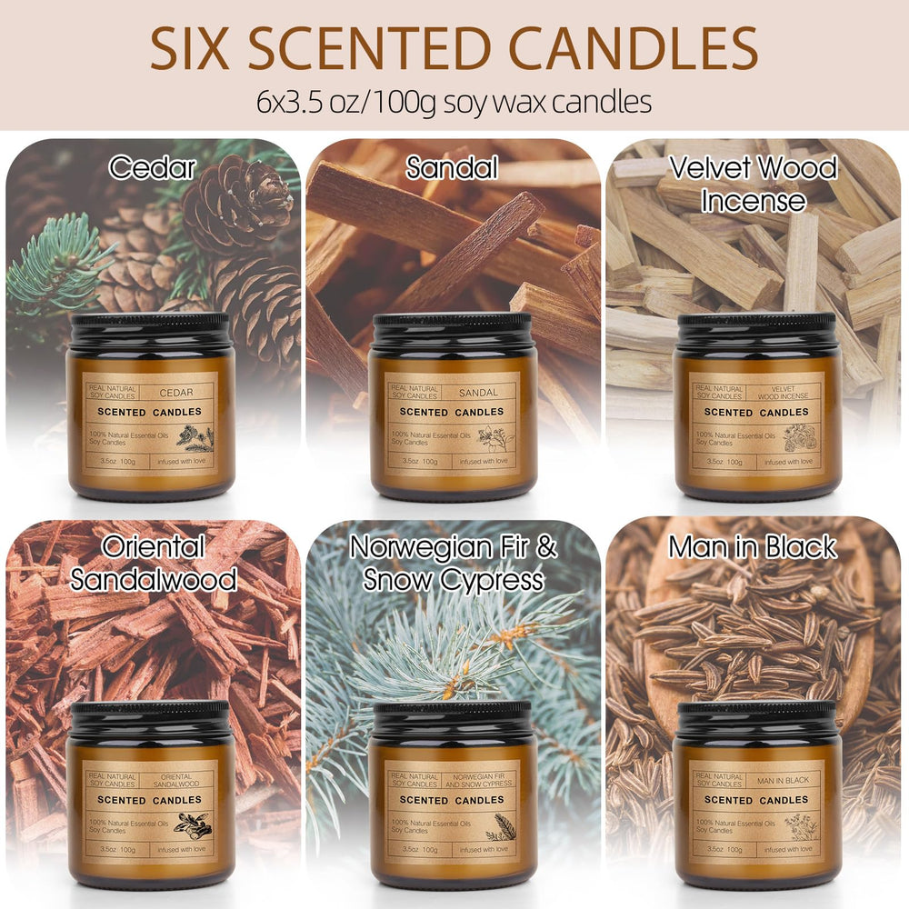 KIYTARBOO Oriental Sandalwood candle for warm, inviting spaces.