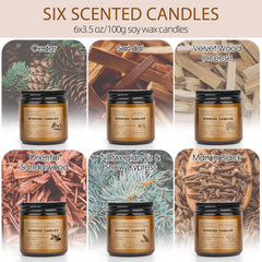 KIYTARBOO Oriental Sandalwood candle for warm, inviting spaces.