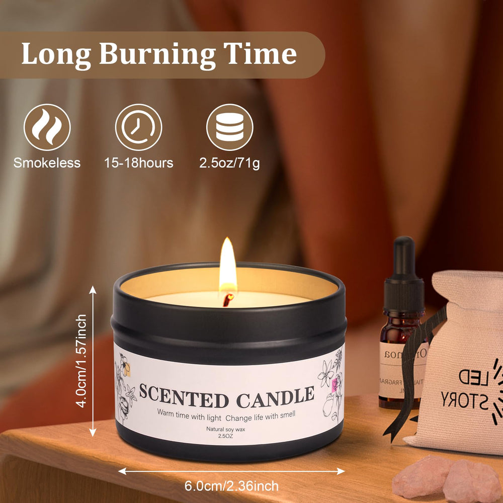 KIYTARBOO Rose candle adds elegant floral scent to the room