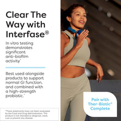 Klaire Labs InterFase Plus capsules closeup with EDTA and enzymes.