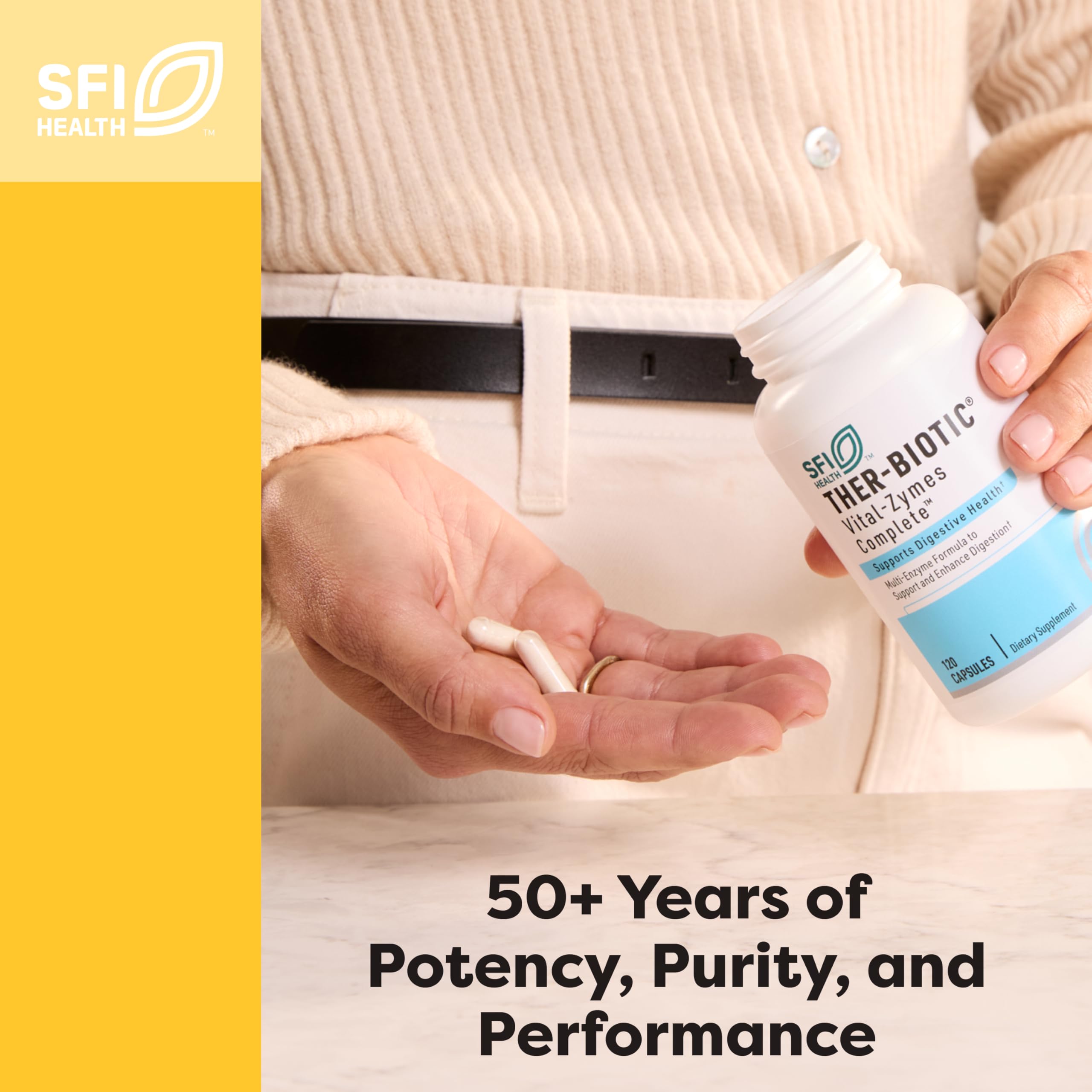 Label notes 5000 mcg potency on Klaire biotin bottle.