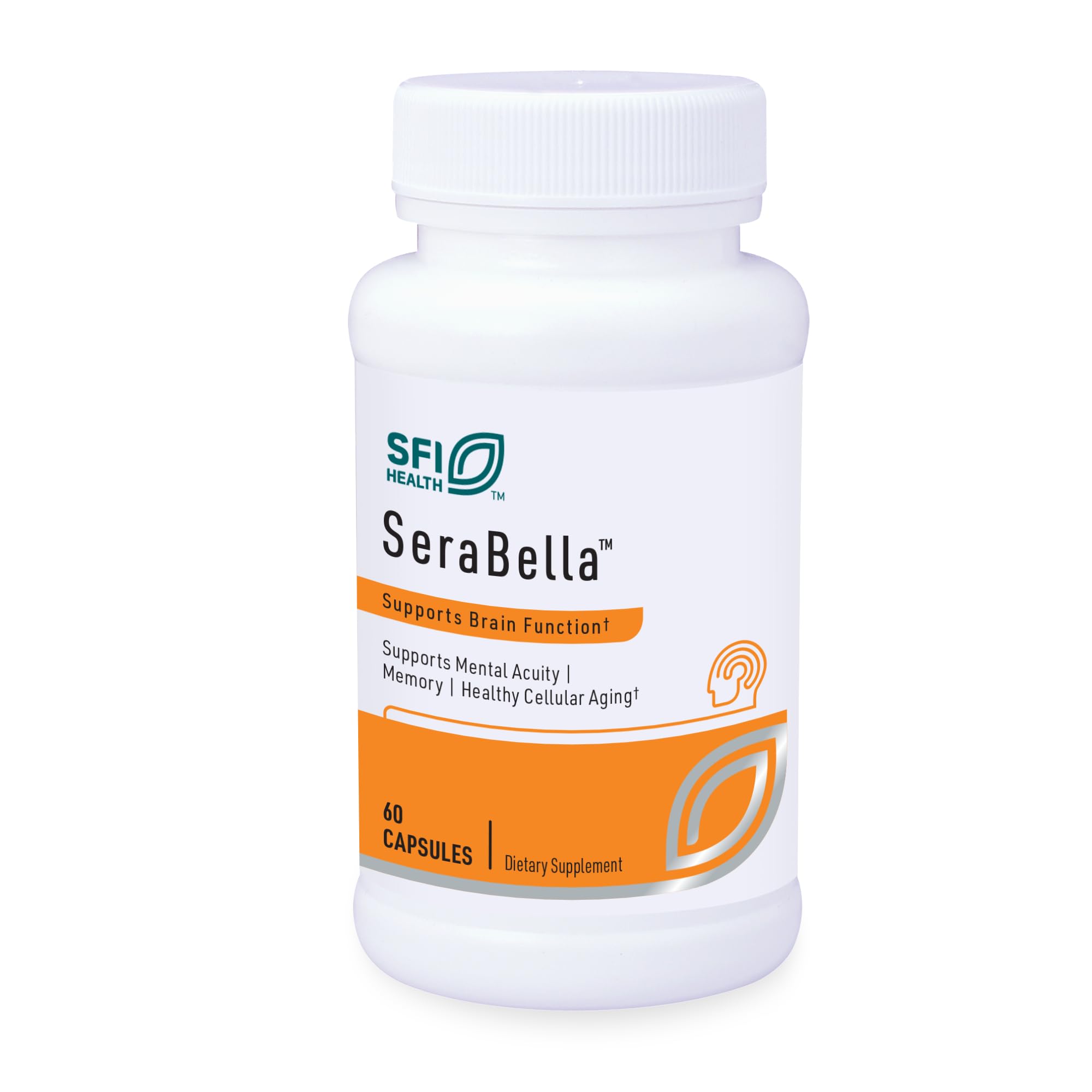 Klaire Labs SFI Health phosphatidylserine capsules demonstrate soy-free cognitive support in vegetarian form.